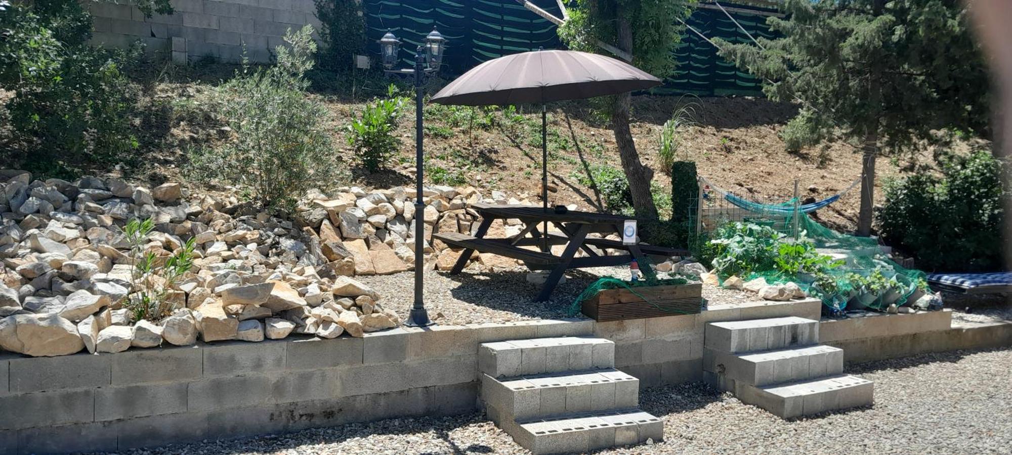 Sur La Bonnefooi Bed & Breakfast Prades-sur-Vernazobre ภายนอก รูปภาพ